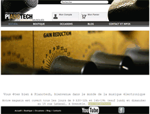 Tablet Screenshot of pianotech.fr